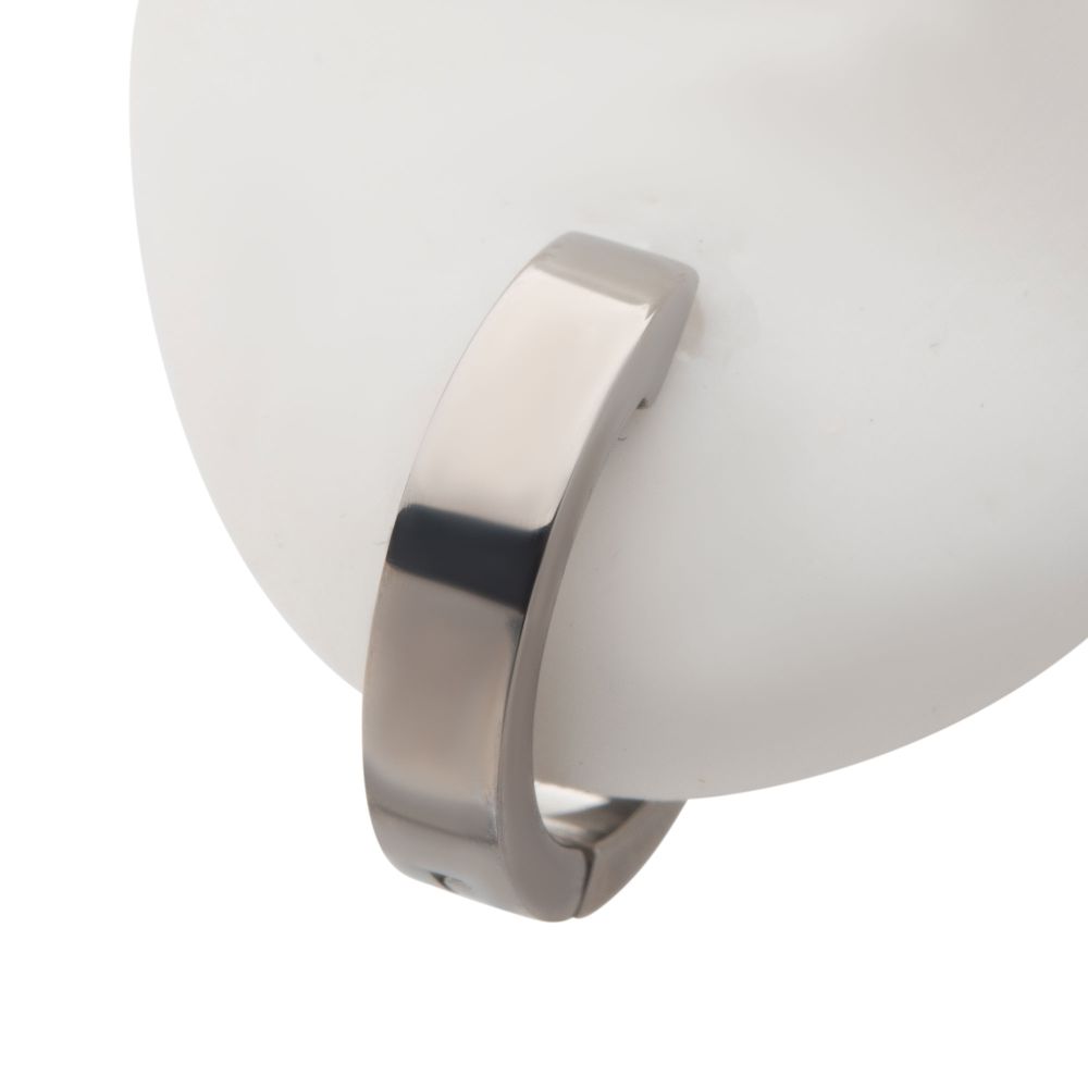 Titanium with Design 3mm Thick Hinged Segment Clicker