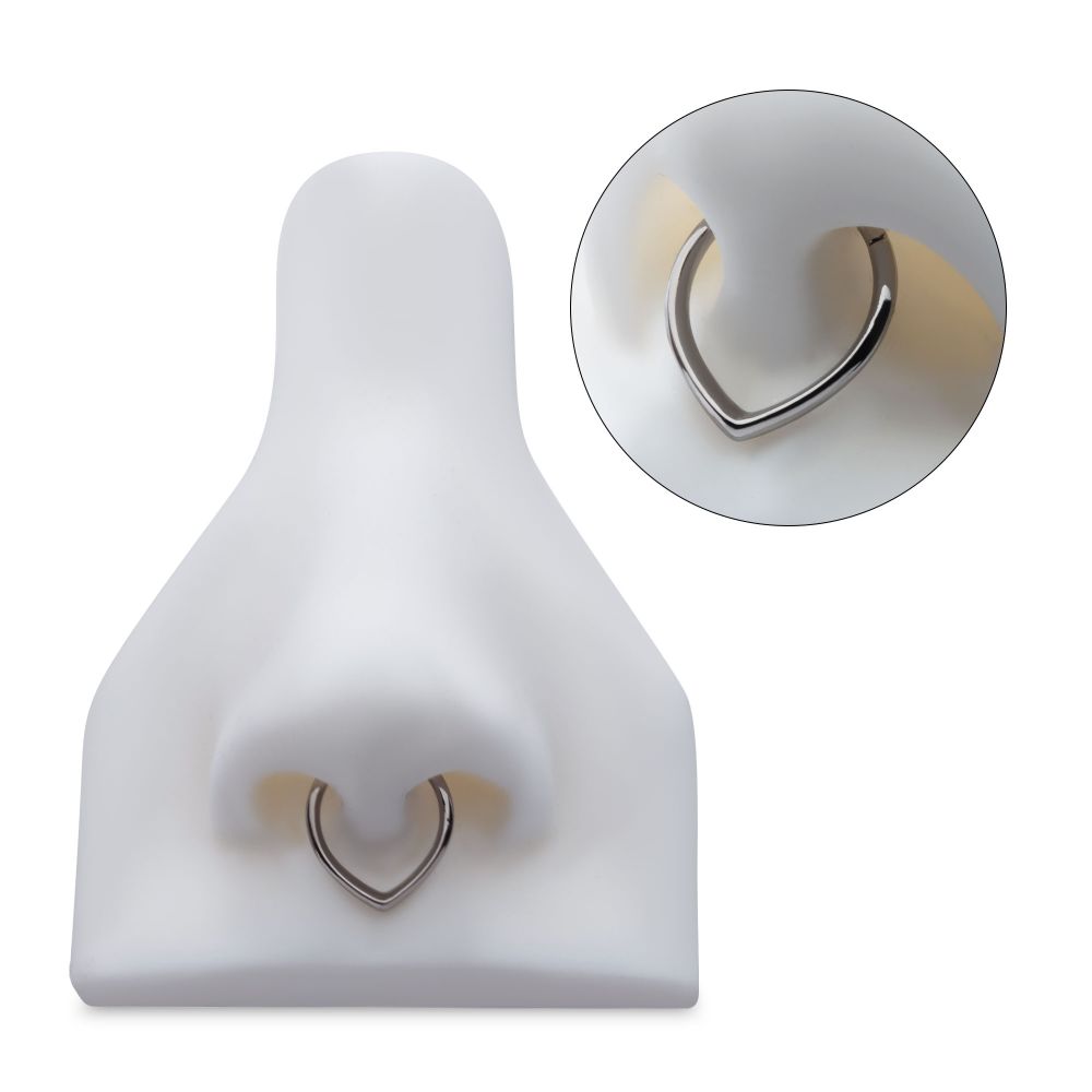 Titanium Teardrop Hinged Segment Clicker