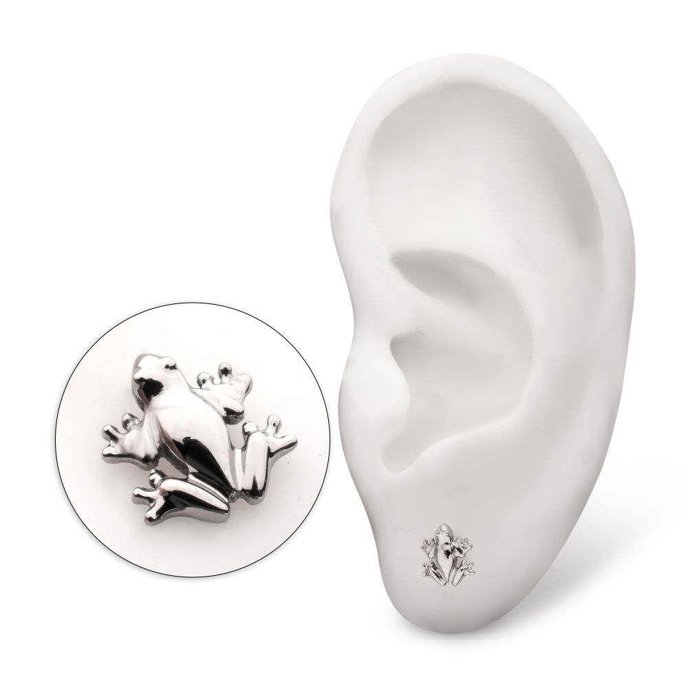 Titanium Threadless Frog Top