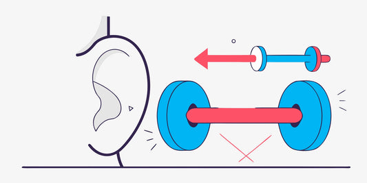 Flat vector illustration of threadless body jewelry system with hollow labret post and decorative top with bent pin