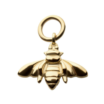 14Kt Yellow Gold Bee Dangle Charm
