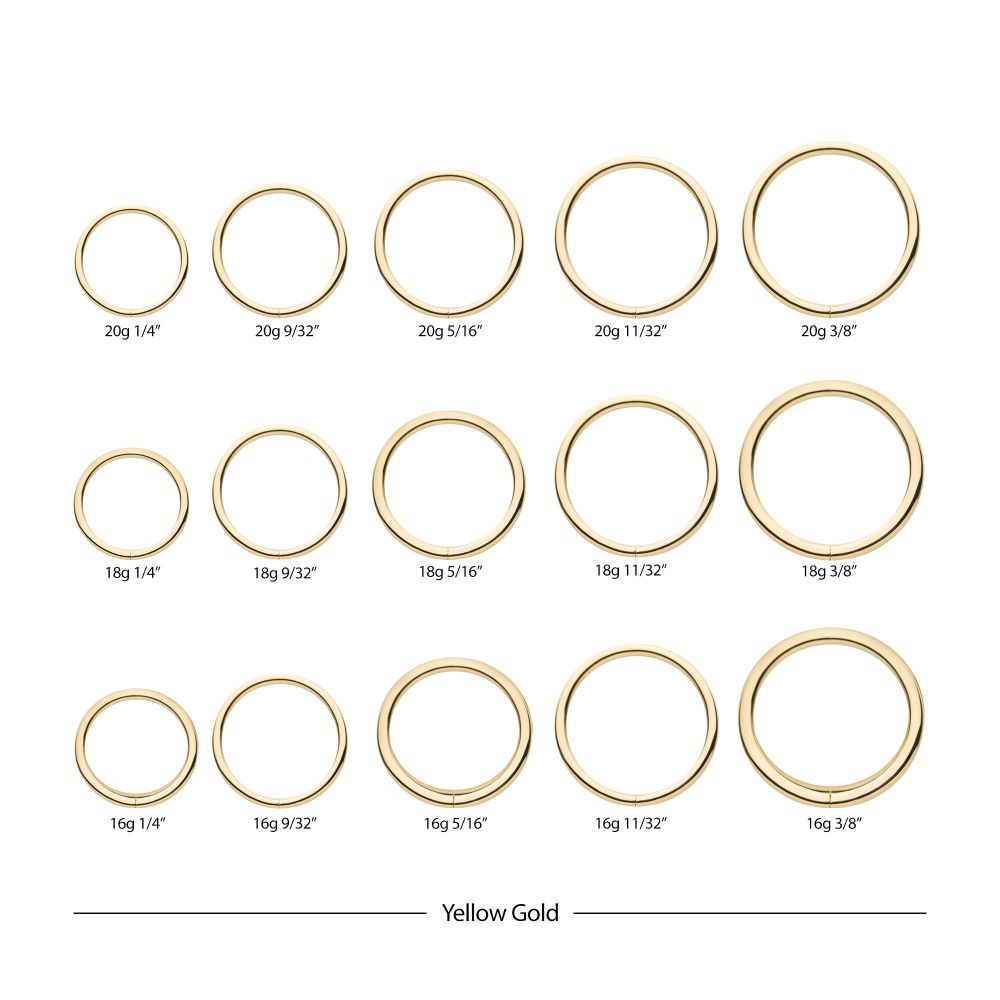 14kt Gold Seamless Ring