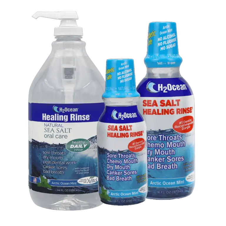 H2Ocean Healing Rinse Mouthwash – Arctic Ocean Mint