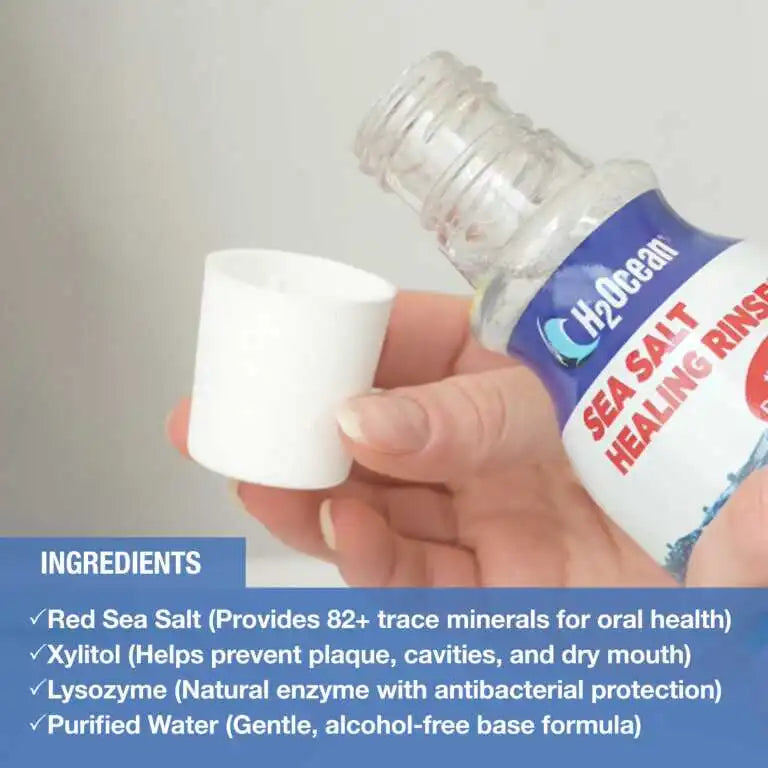 H2Ocean Healing Rinse Mouthwash – Arctic Ocean Mint