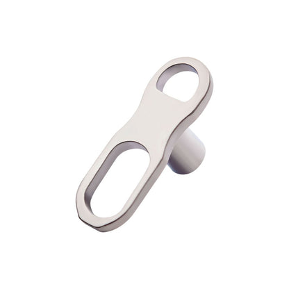 Titanium-Internally Threaded Microdermal V2 Anchor Base with 14g Threading