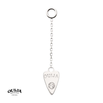 14Kt-White Gold Hasbro Ouija Planchette Dangle Charm