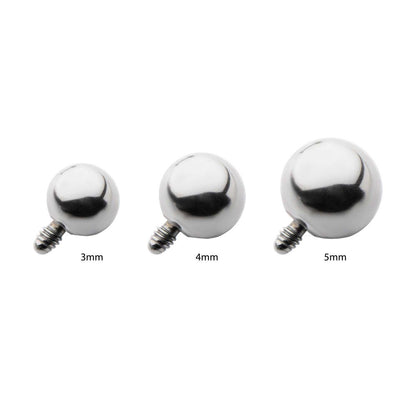 Titanium Threaded Ball