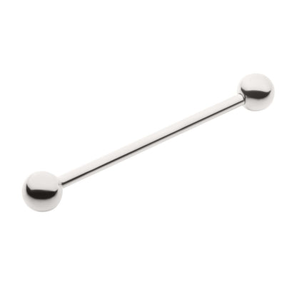 Titanium Internally Threaded Industrial Barbells