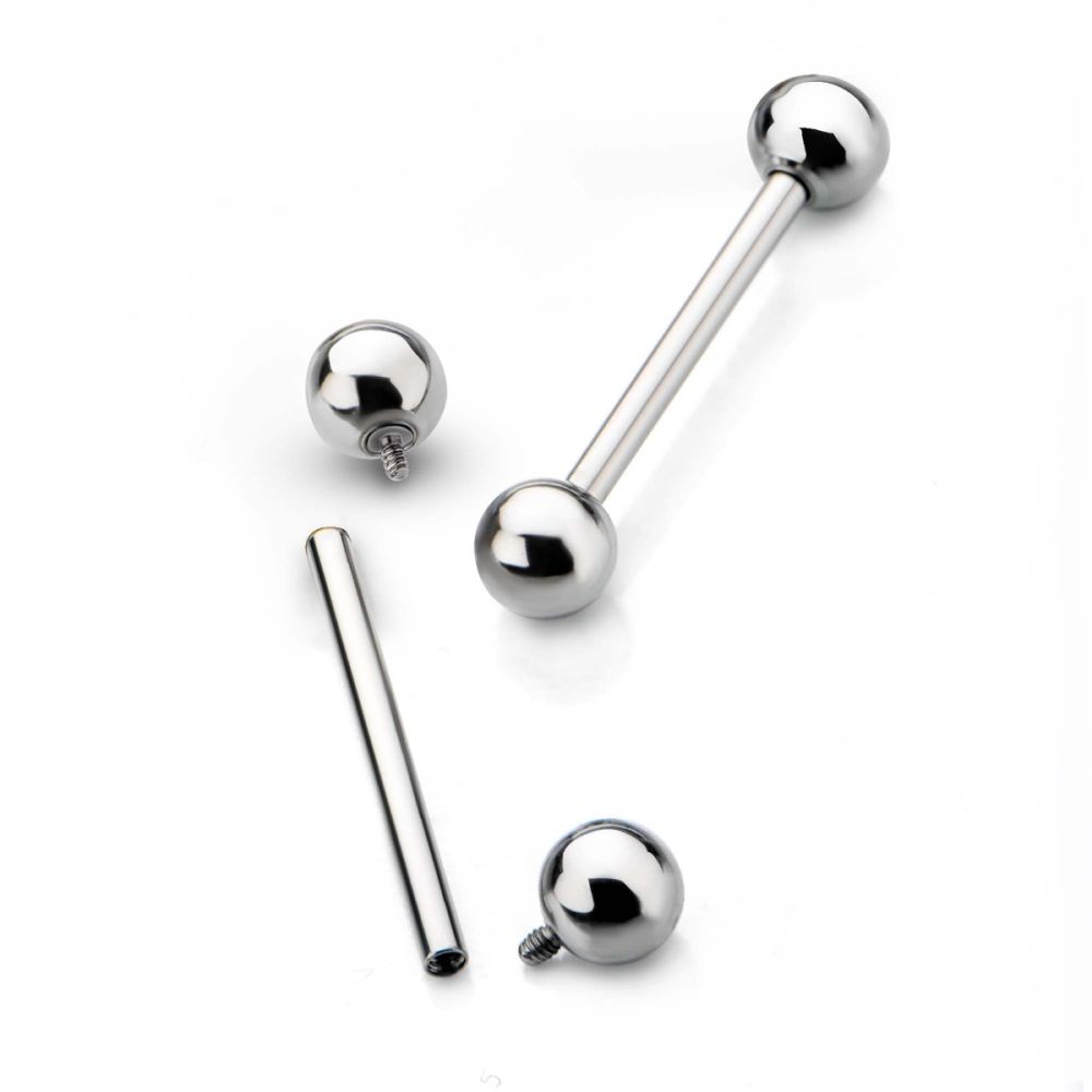 Titanium-Internally Threaded Barbells