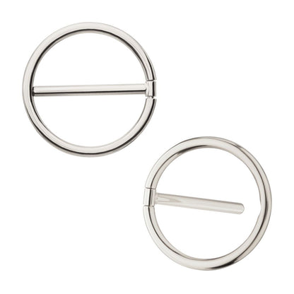 Titanium Nipple Clicker Ring | Sold by piece
