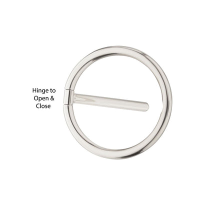 Titanium Nipple Clicker Ring | Sold by piece