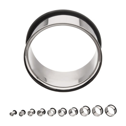 Titanium Single Flare Basic Tunnel | Sold by piece
