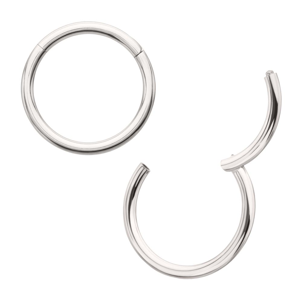 Platinum PVD Titanium Basic Hinged Segment Clicker