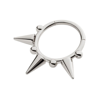 Titanium Spike Design Front Facing Hinged Segment Clicker