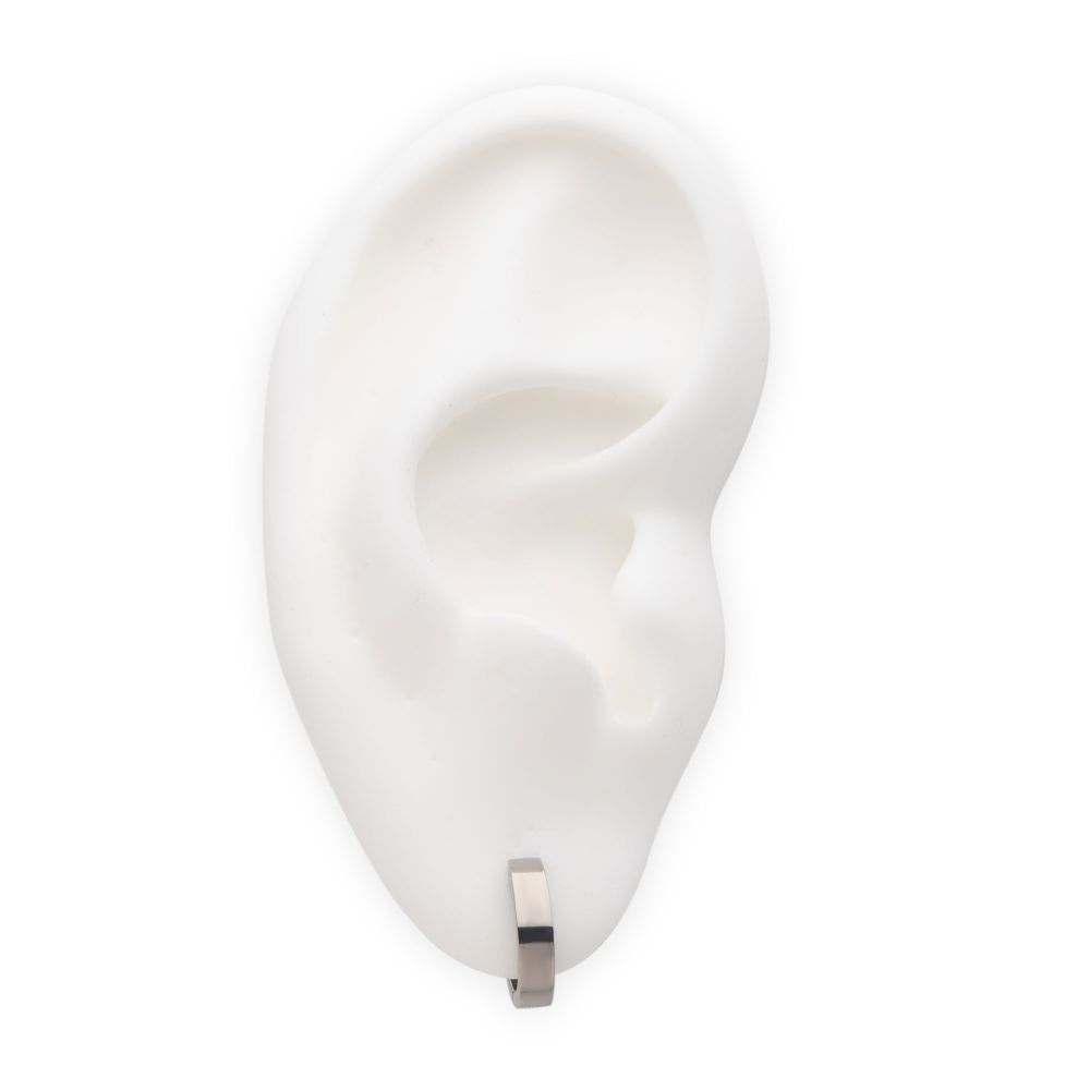 Titanium with Design 3mm Thick Hinged Segment Clicker