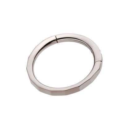 Corrugated Edge Titanium Side Facing Hinged Segment Clicker