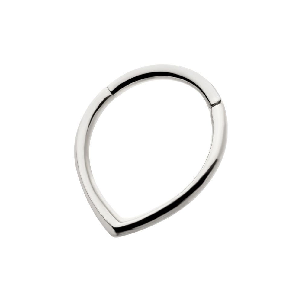Titanium Teardrop  Hinged Segment Clicker