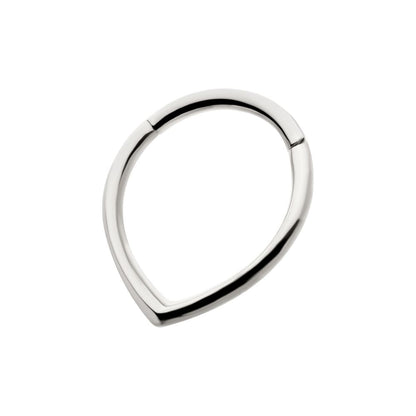 Titanium Teardrop  Hinged Segment Clicker