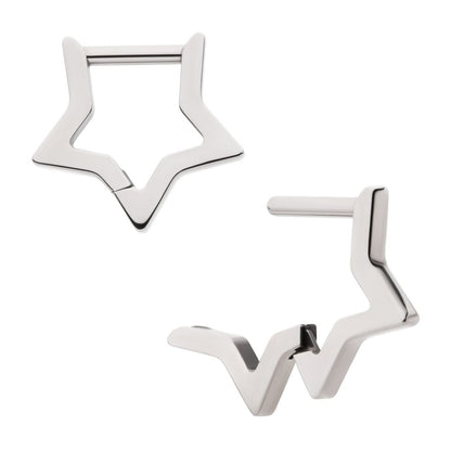 Titanium Star Hinged Segment Clicker