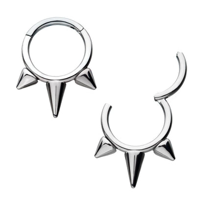 Titanium 3-Spike Hinged Segment Clicker