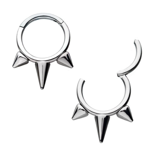 Titanium 3-Spike Hinged Segment Clicker