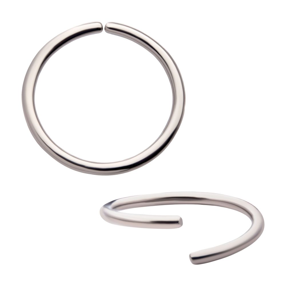 Titanium-Seamless Split Ring