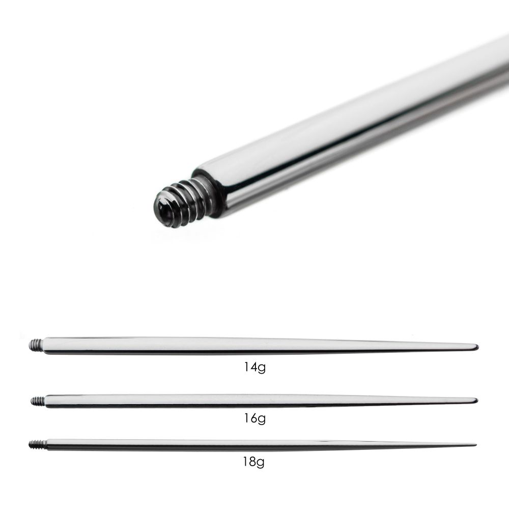 Titanium Internally Threaded Insertion Pin