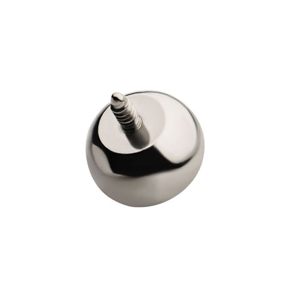 16g Titanium Internally Threaded with Swarovski Crystal Round Back Bezel Set Top