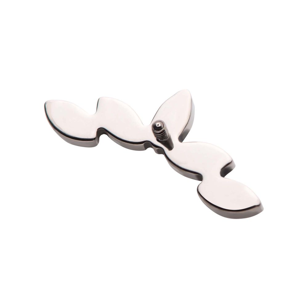 Titanium Internally Threaded 5-Cluster Fan Shape Top