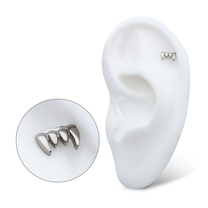 Titanium Internally Threaded Fangs Top
