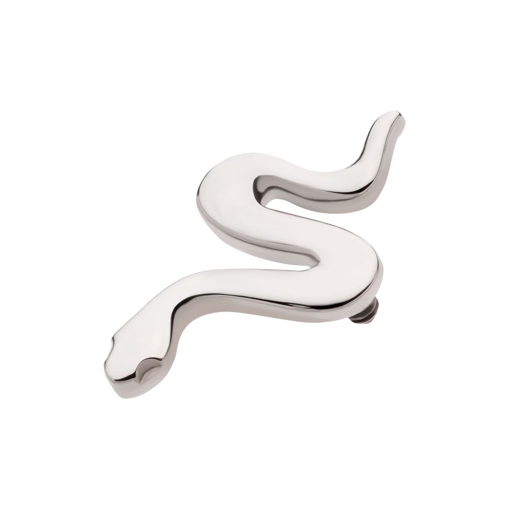 Titanium Internally Threaded Snake Top