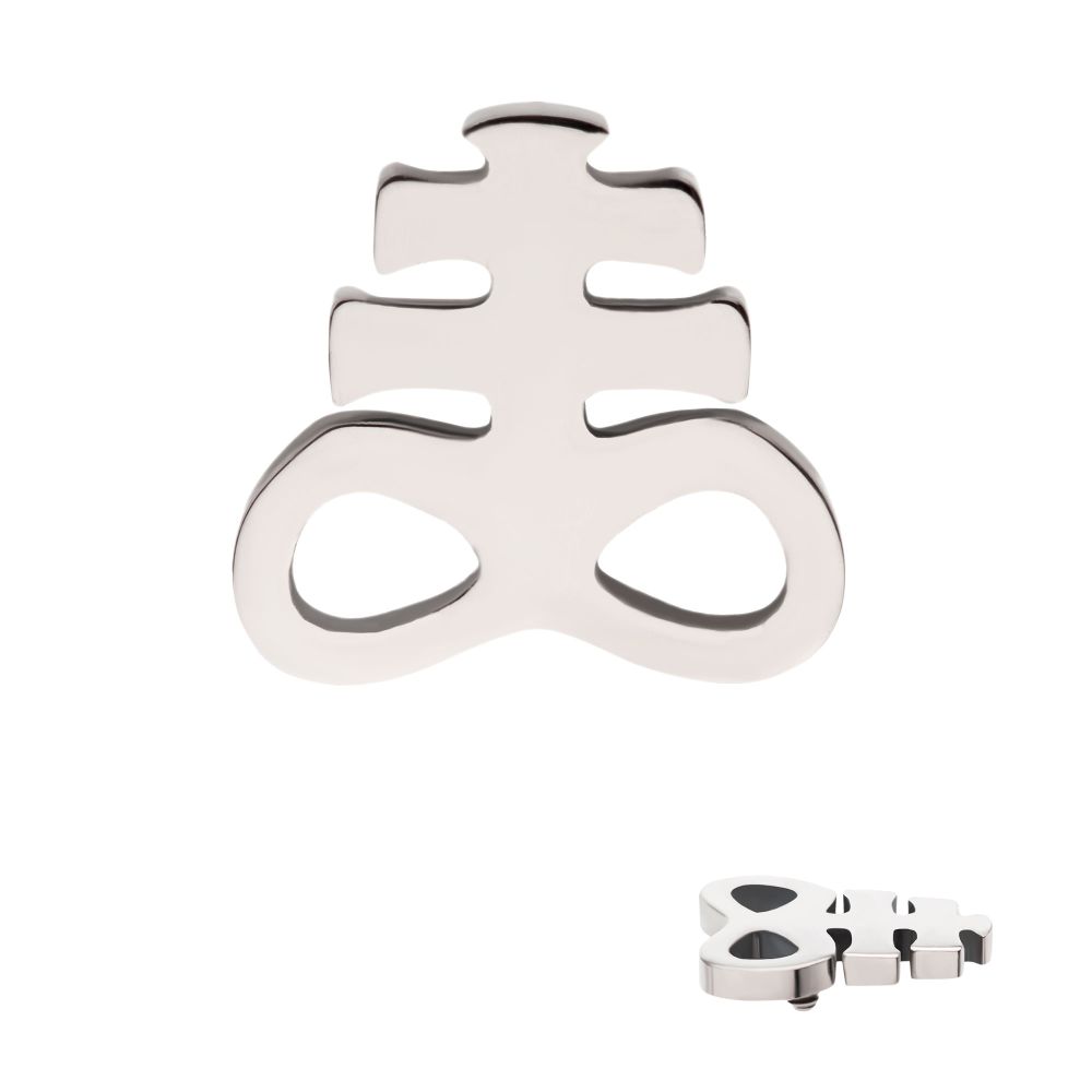 Titanium Internally Threaded Leviathan Cross Top