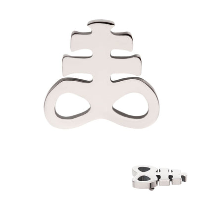 Titanium Internally Threaded Leviathan Cross Top