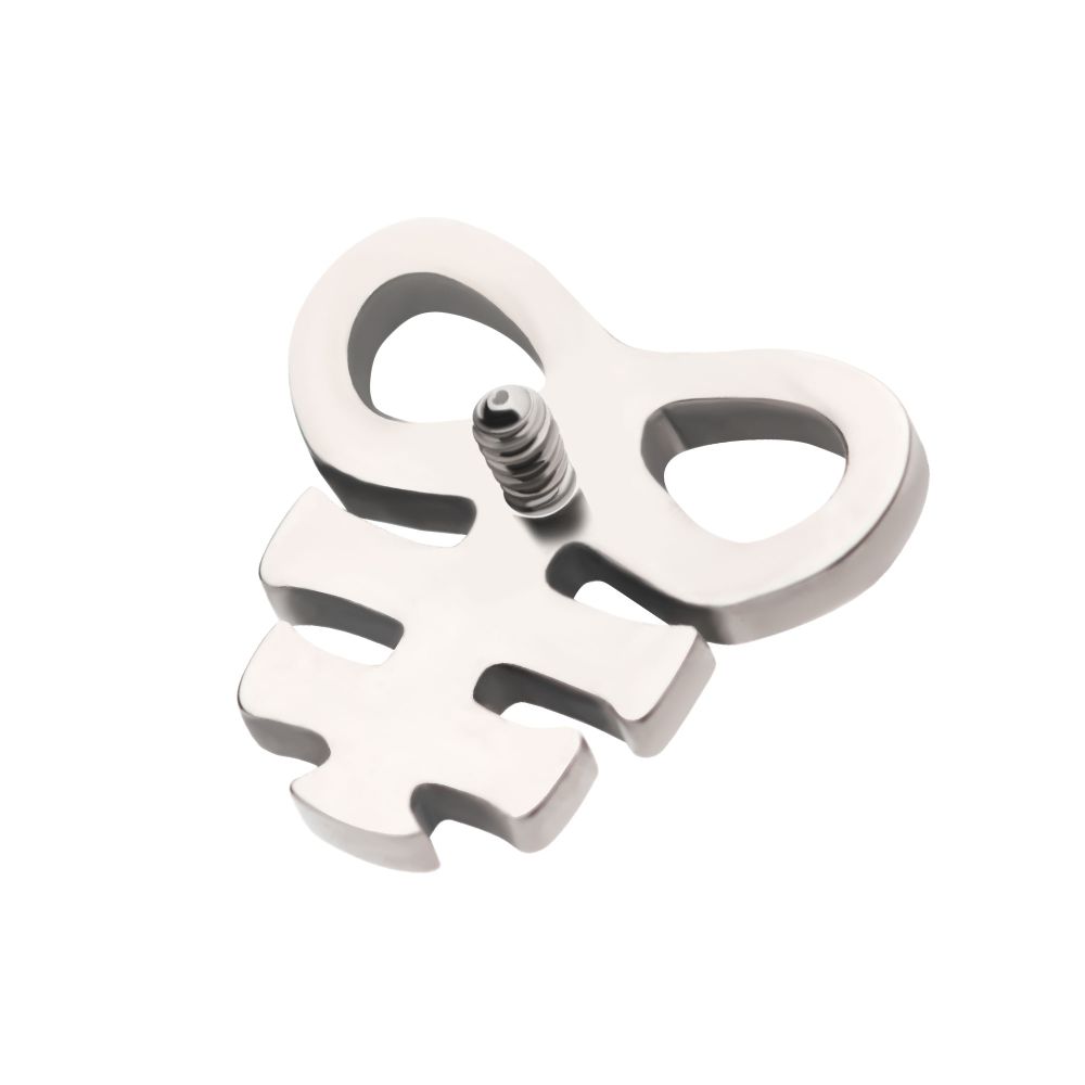 Titanium Internally Threaded Leviathan Cross Top