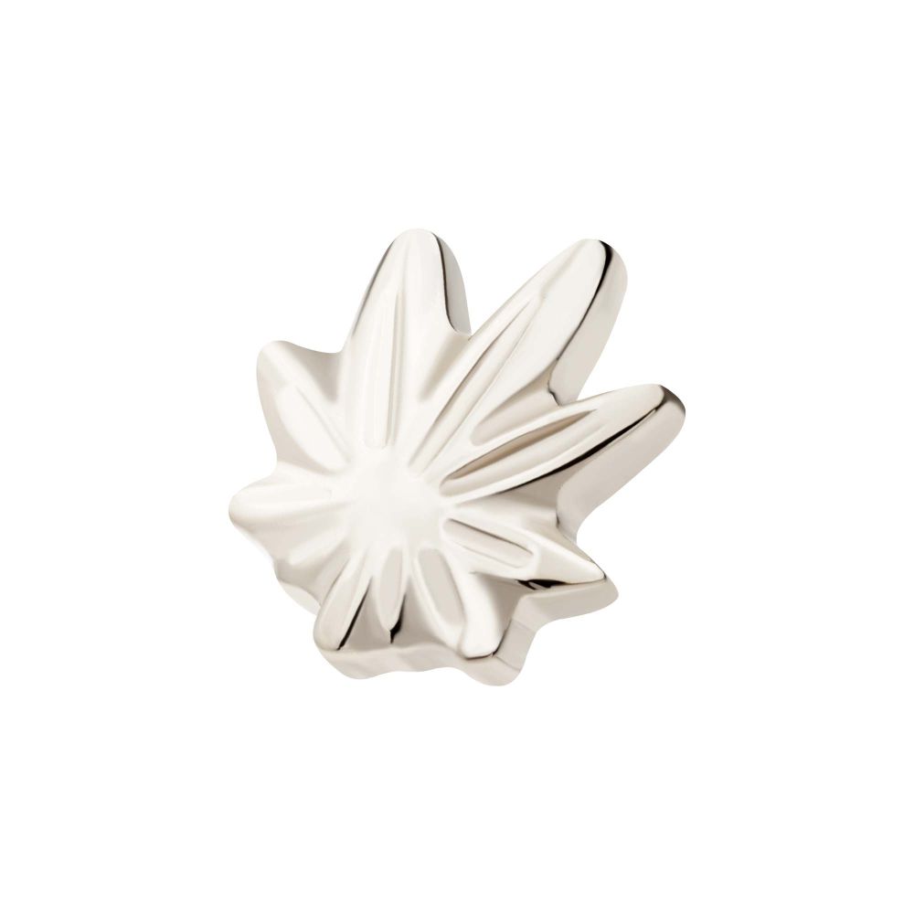 Titanium Internally Threaded Pot Leaf Top