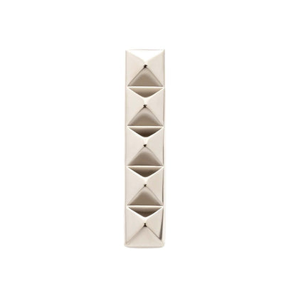 Titanium Internally Threaded 5 Pyramid Stud Top