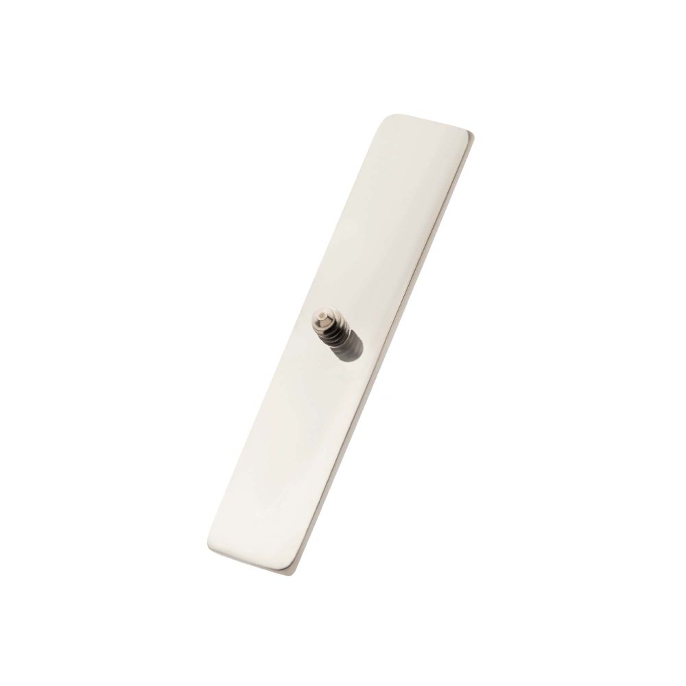 Titanium Internally Threaded 5 Pyramid Stud Top