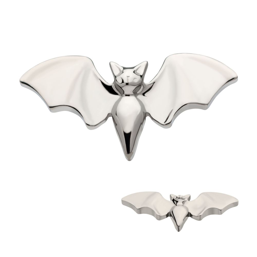 Titanium Internally Threaded Bat with Open Wings Top