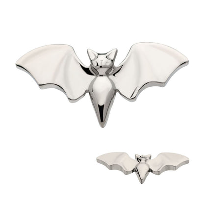 Titanium Internally Threaded Bat with Open Wings Top