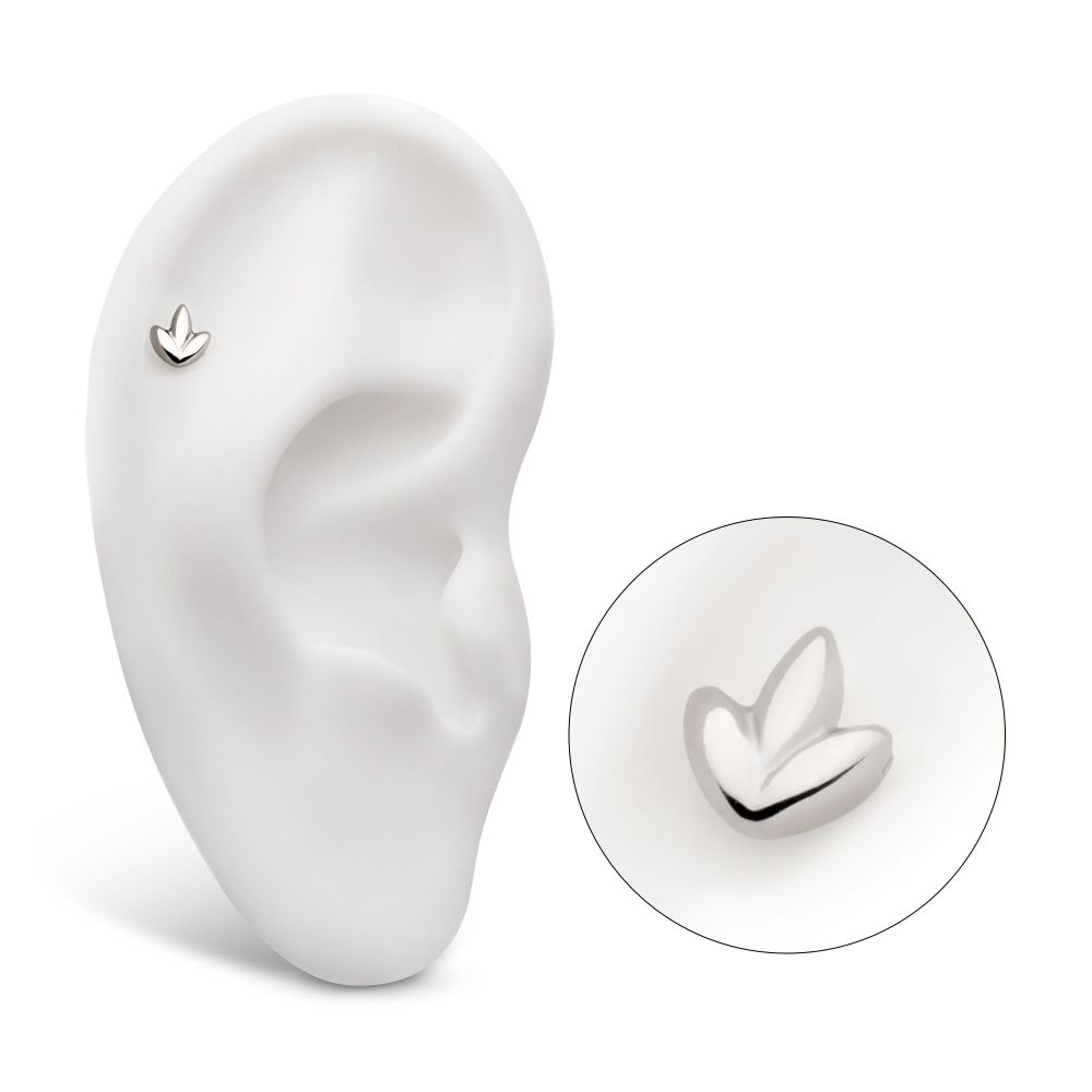 Titanium Internally Threaded 3 Petal Shape Cluster Top