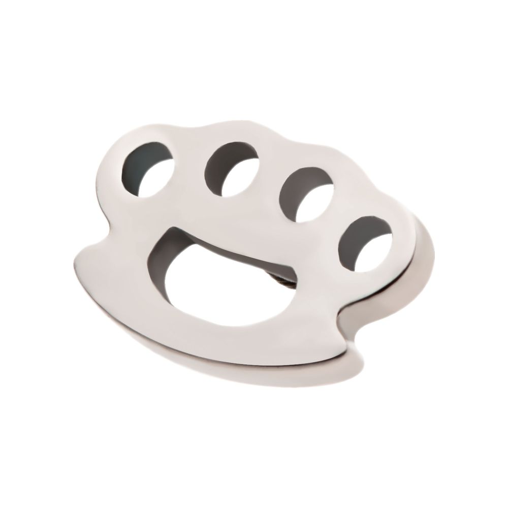 Titanium Internally Threaded Brass Knuckle Top