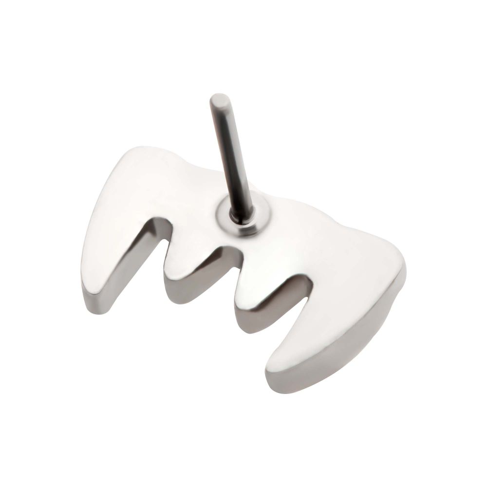 Titanium Threadless Fangs Top