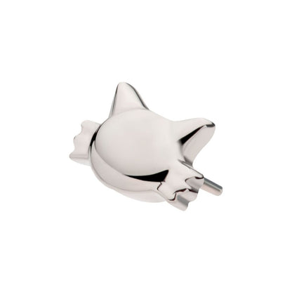 Titanium Threadless Cat's Head Top