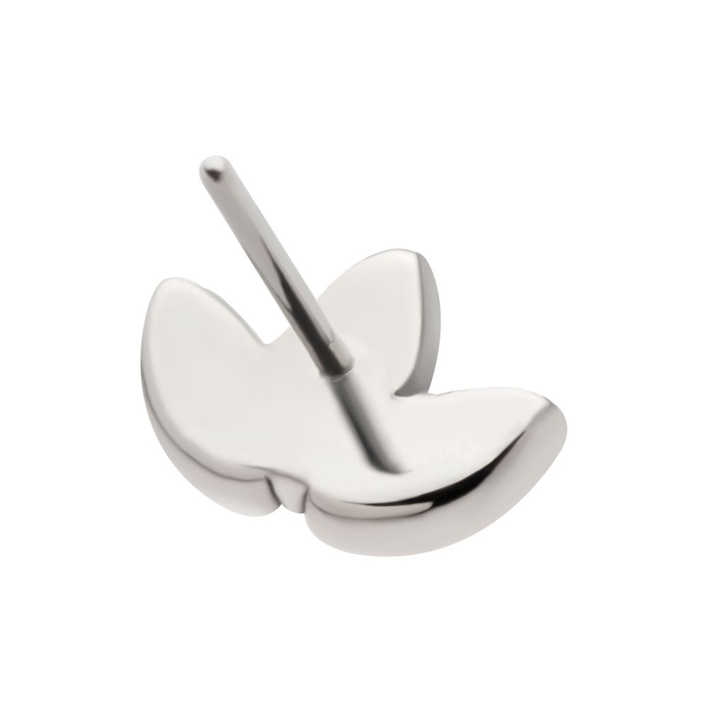 Titanium Threadless Fan Shape Petals 3-Cluster Top
