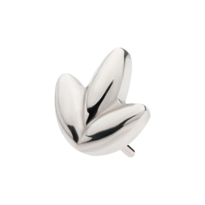 Titanium Threadless 3 Petal Shape Cluster Top