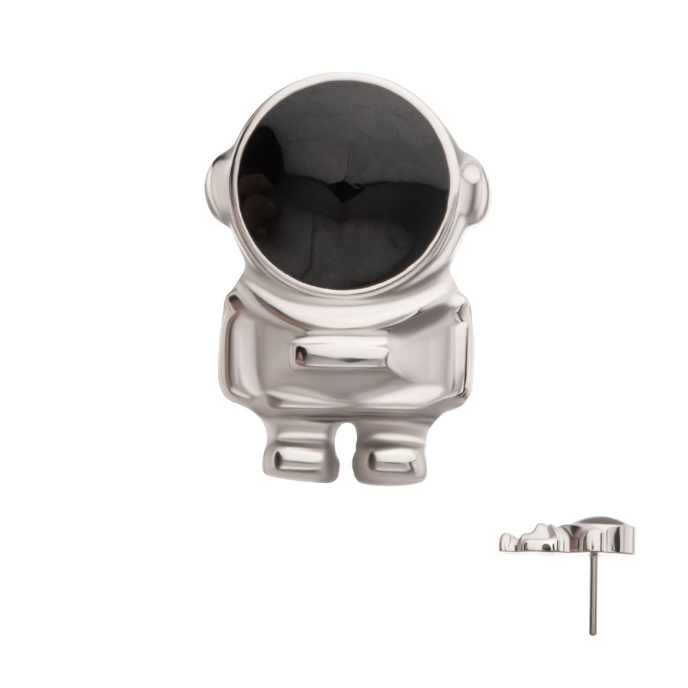 Titanium Threadless 3D Astronaut Top