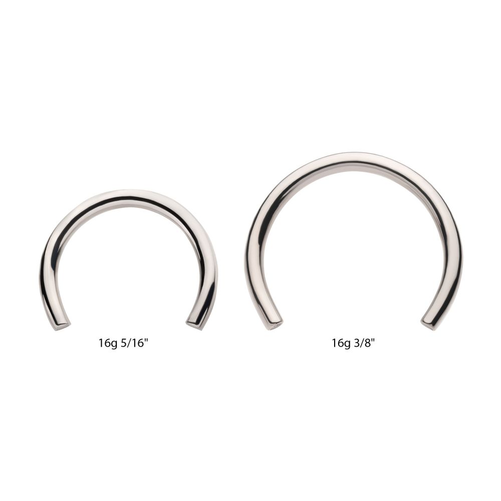 Titanium Threadless Circular Bar Only