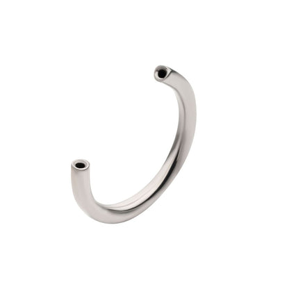 Titanium Threadless Circular Bar Only