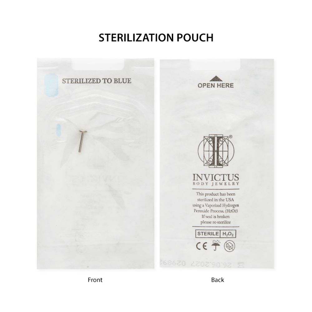 Titanium Threadless Labret 5mm Base