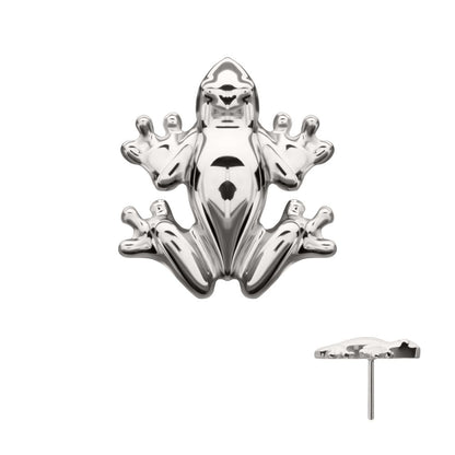 Titanium Threadless Frog Top